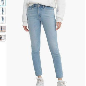 Levis 711 Skinny Jeans HEMMED